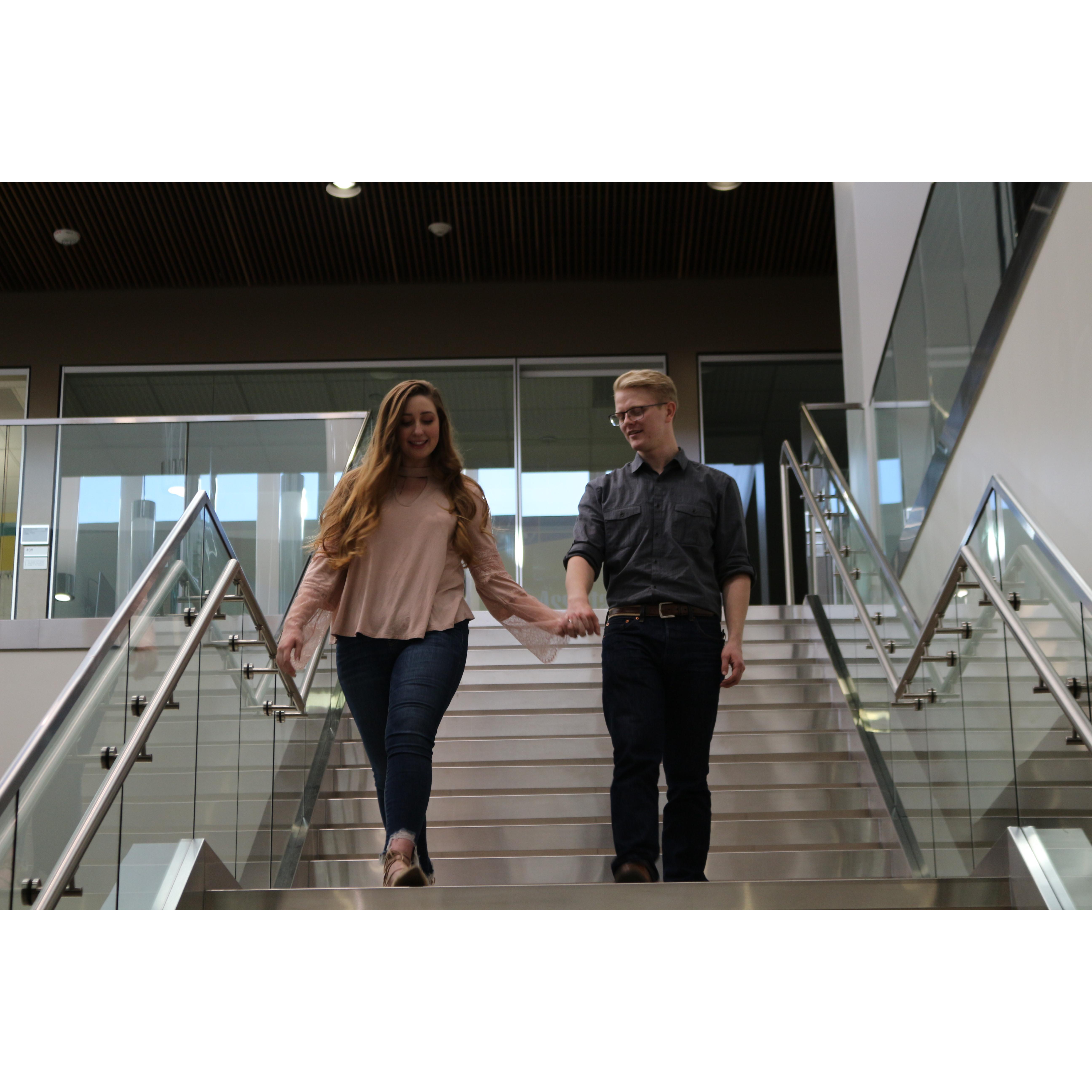 Ryan and I spend most of our time here in the Engineering Building!