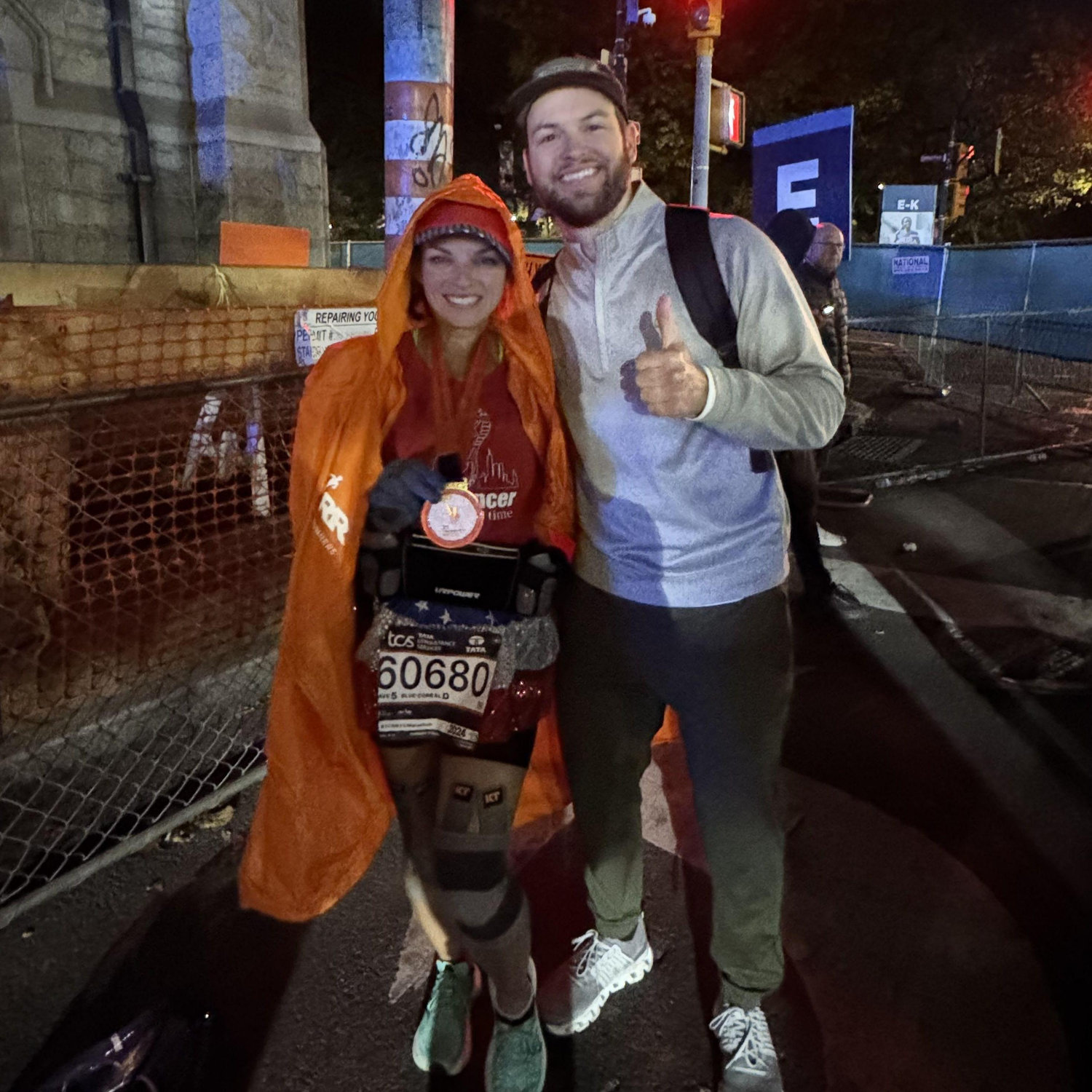 NYC marathon #1 fan