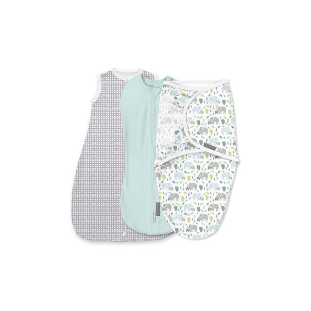 SwaddleMe Original Swaddle Wrap - Baby Elephant