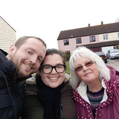 Andrew's mum, Susan.