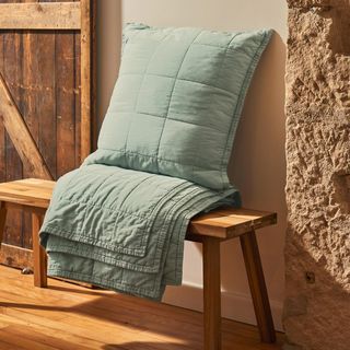 Laundered Cotton Pillow Sham, Set of 2