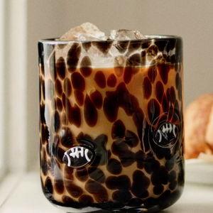 The Icon Juice Glass: Confetti Edition - Black