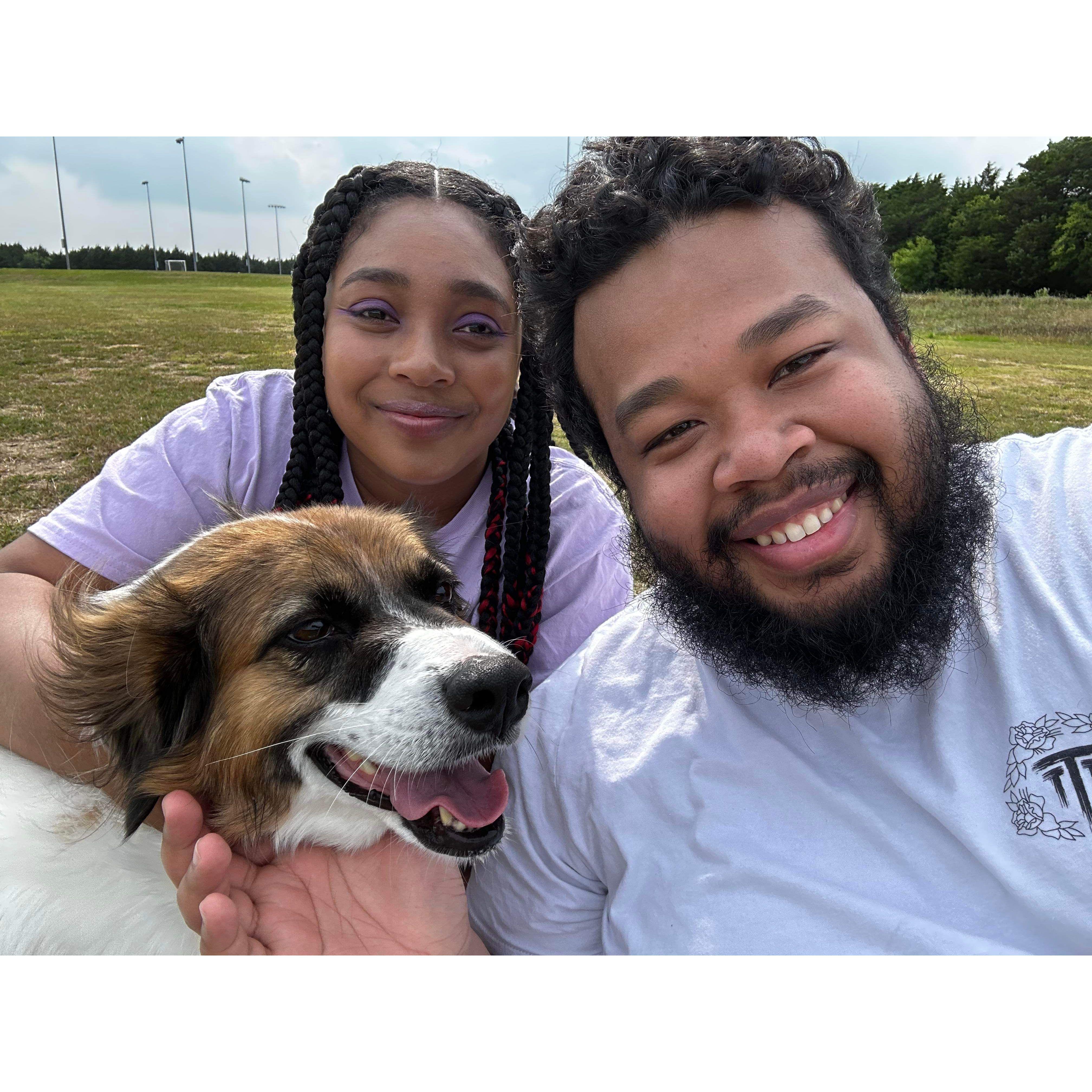 Family photo with Aspyn!