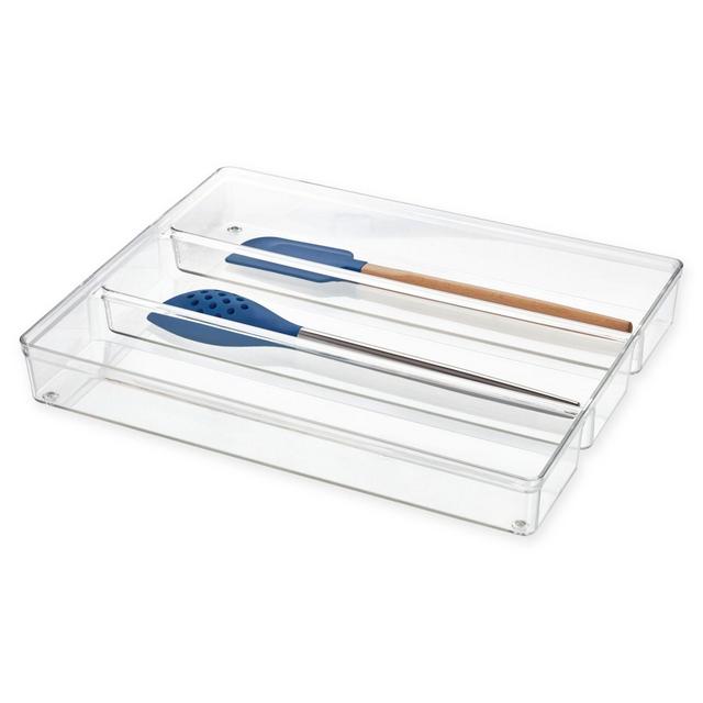 iDesign® 3-Compartment Utensil Organizer