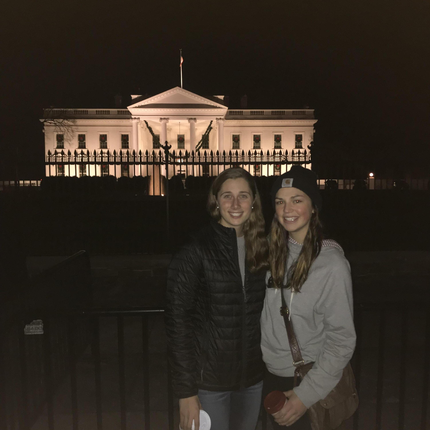 The first night we said I LOVE YOU, right in front of DJT, jk :)