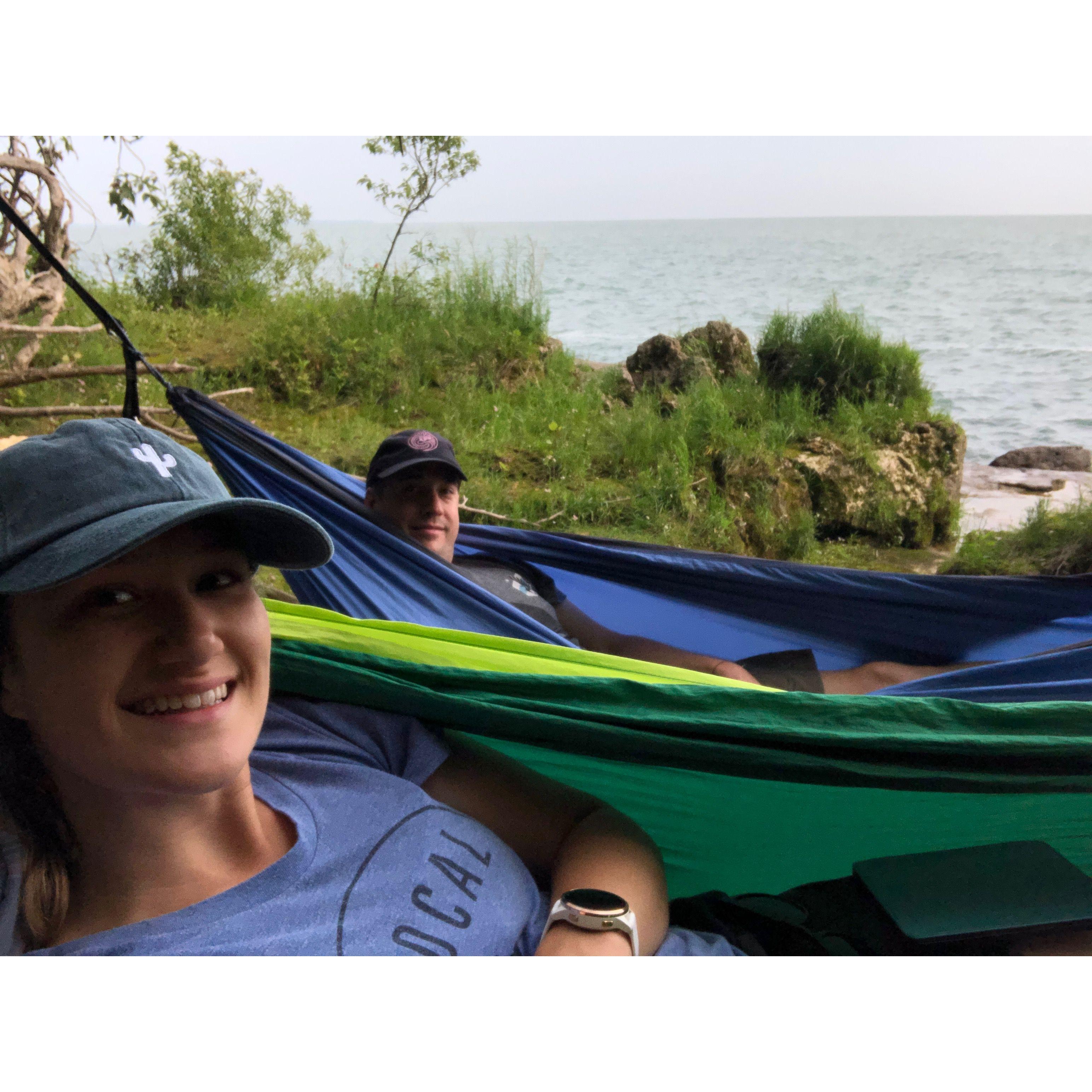 'Mocking, napping, and reading are some of our favorite summer activities!