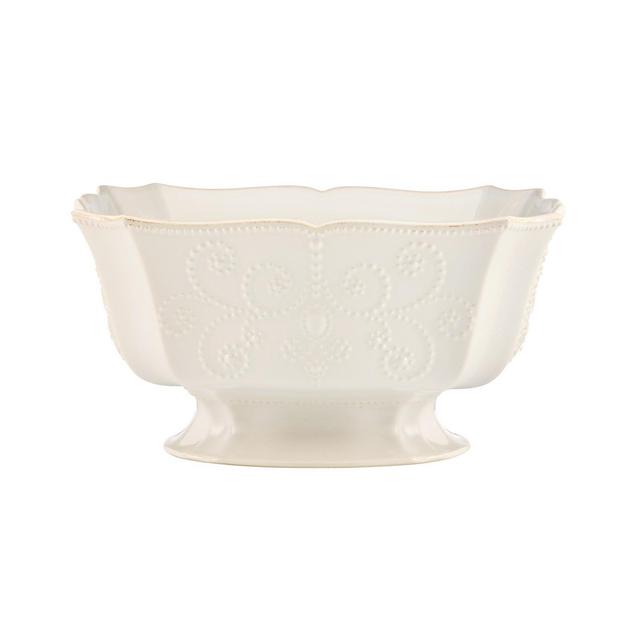 Lenox Dinnerware, French Perle Footed Centerpiece Bowl
