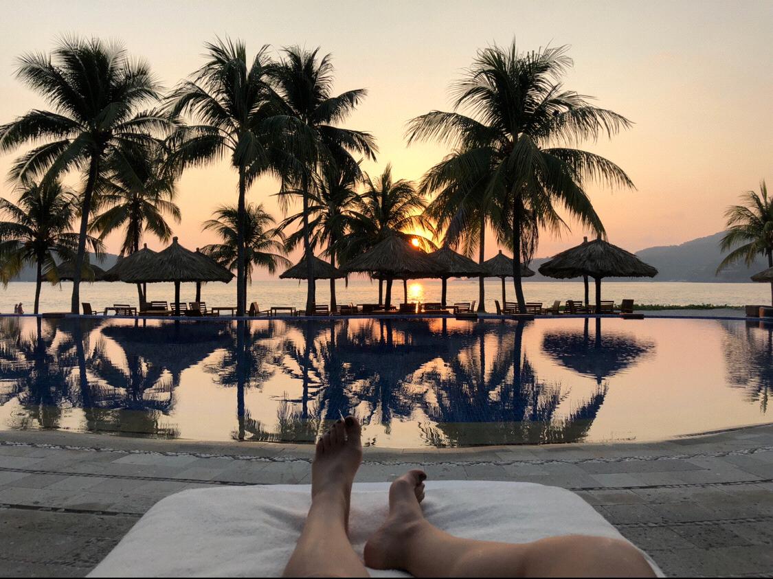Sunset Views!
(cute feet not included)