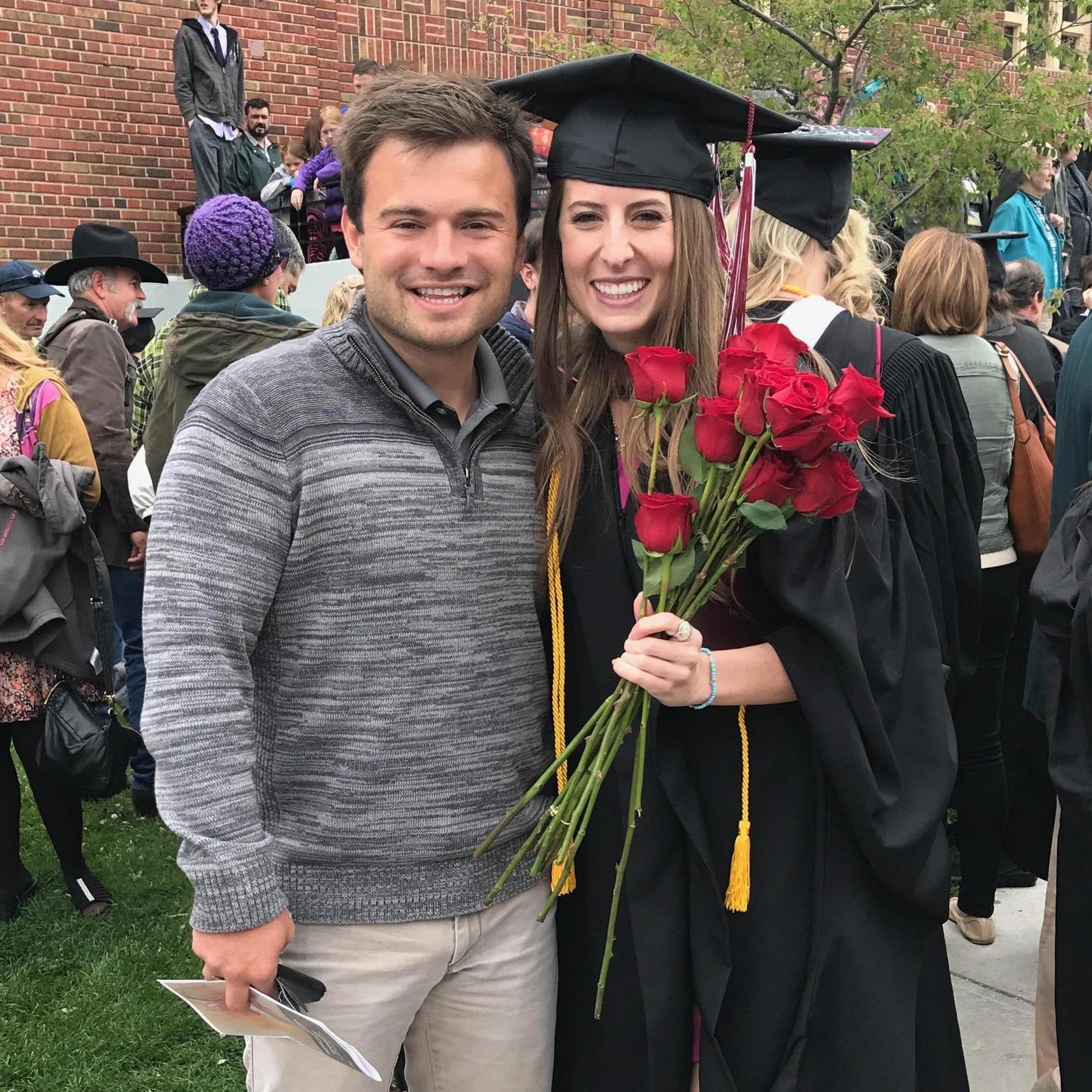 Jo gets her Master's degree (2017)