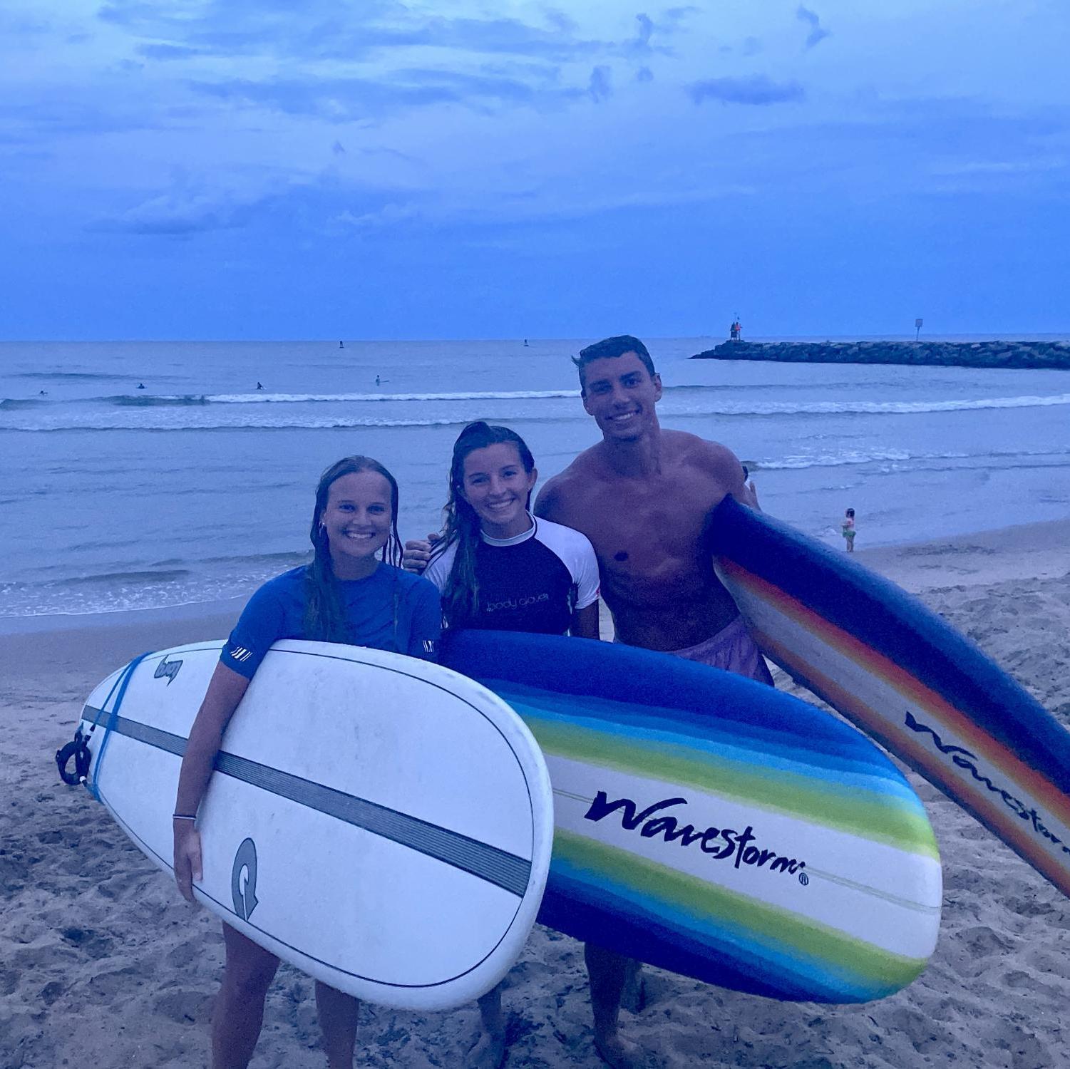 Surfing trip with some friends!