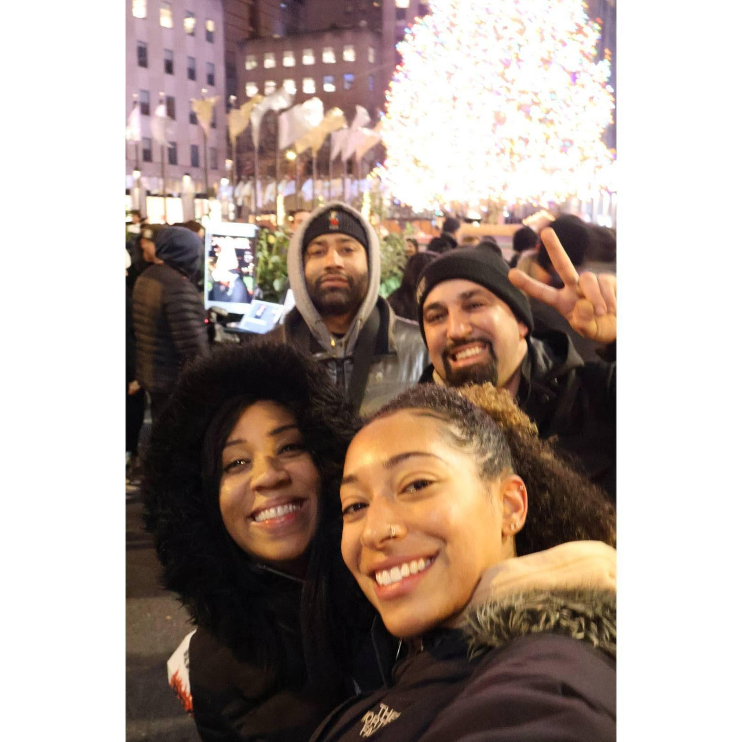 round two! - Times Square Christmas Tree 2024