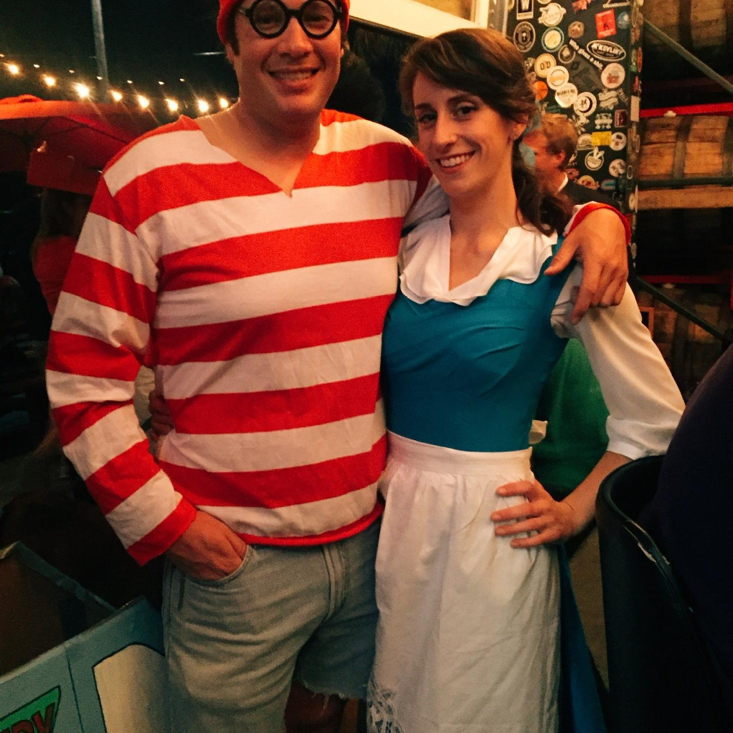 First Halloween together, 2015.