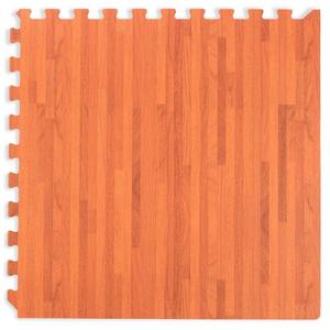 Forest Floor 3/8 Thick Printed Wood Grain Interlocking Foam Floor Mats