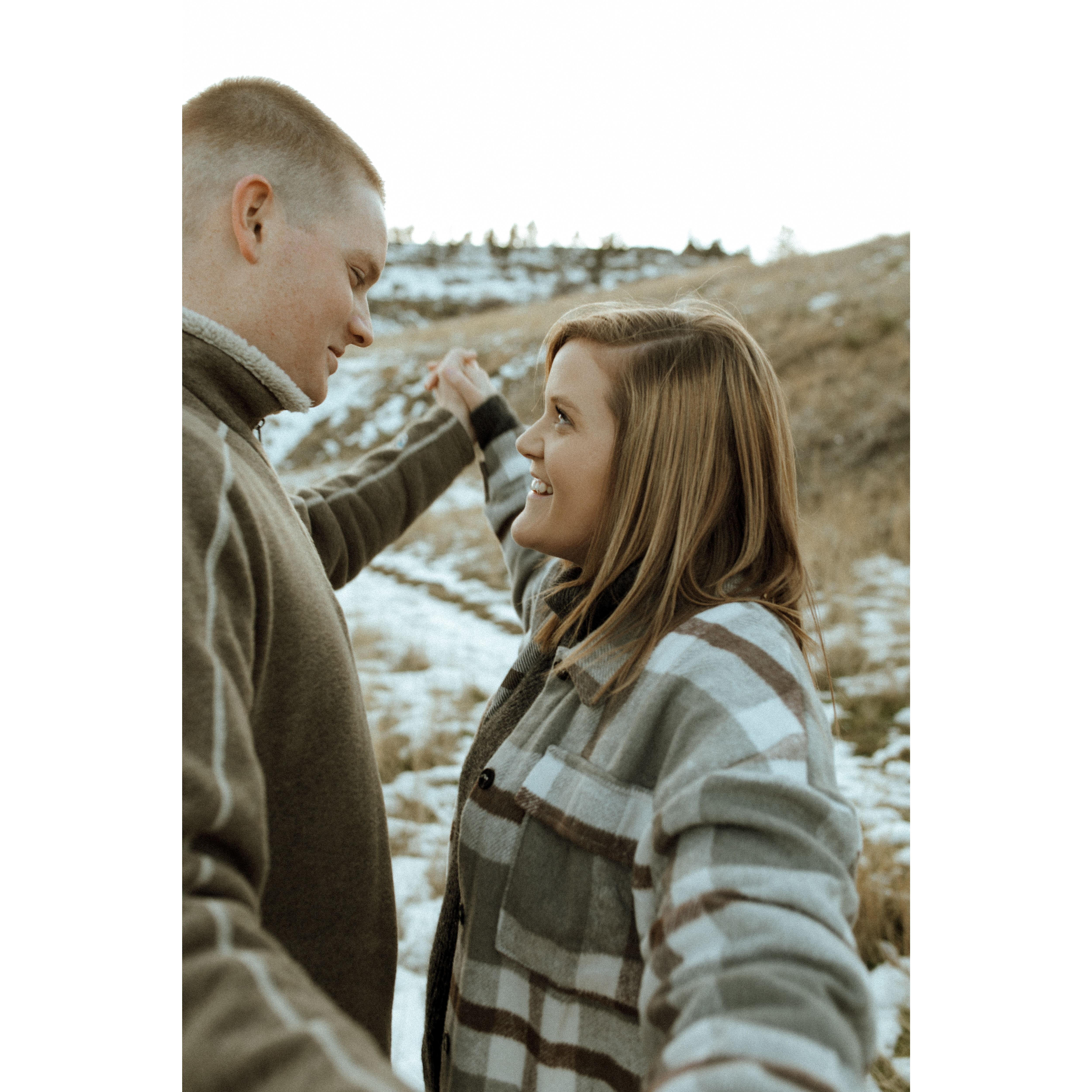 Cale's favorite from our engagement photos!