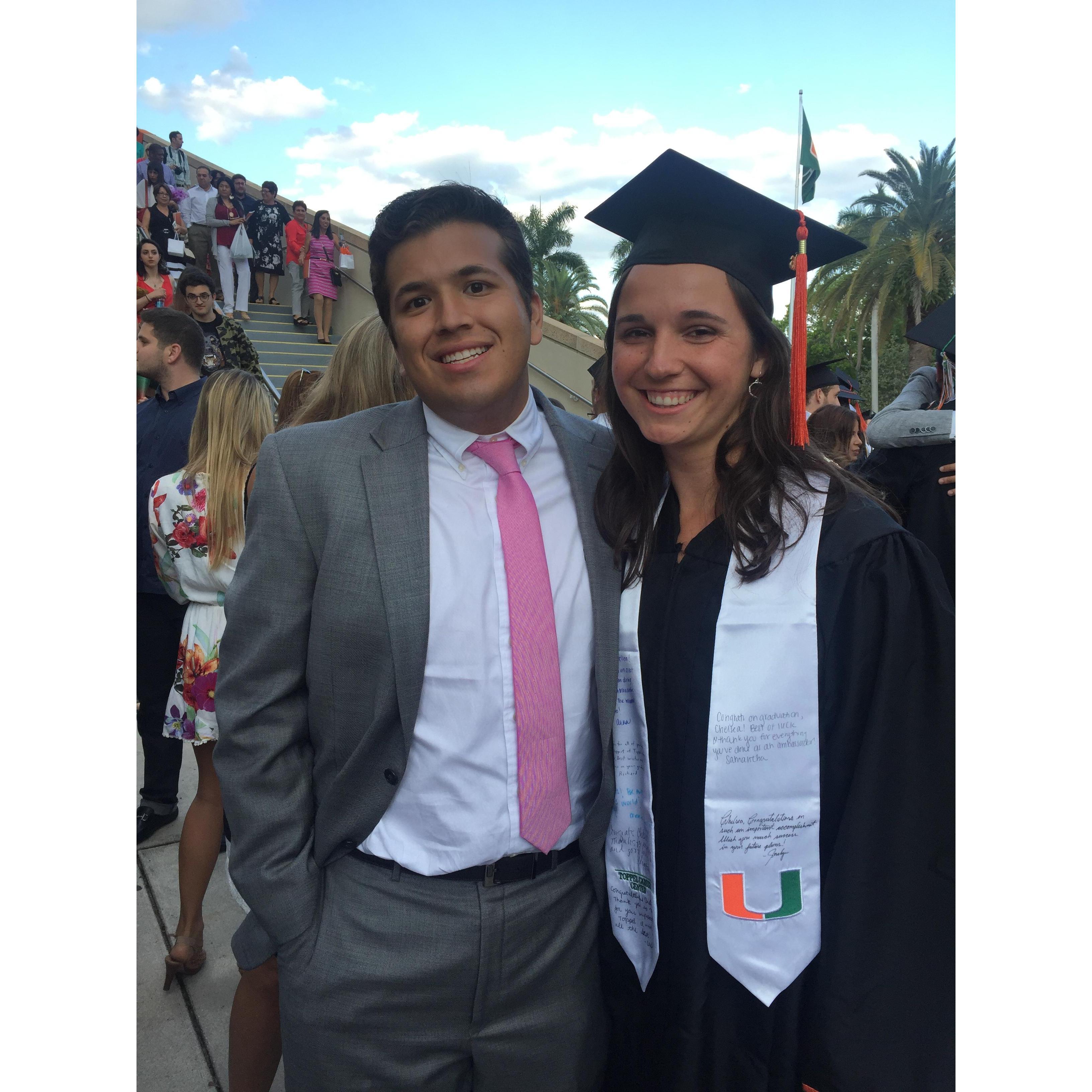 Both graduating college!