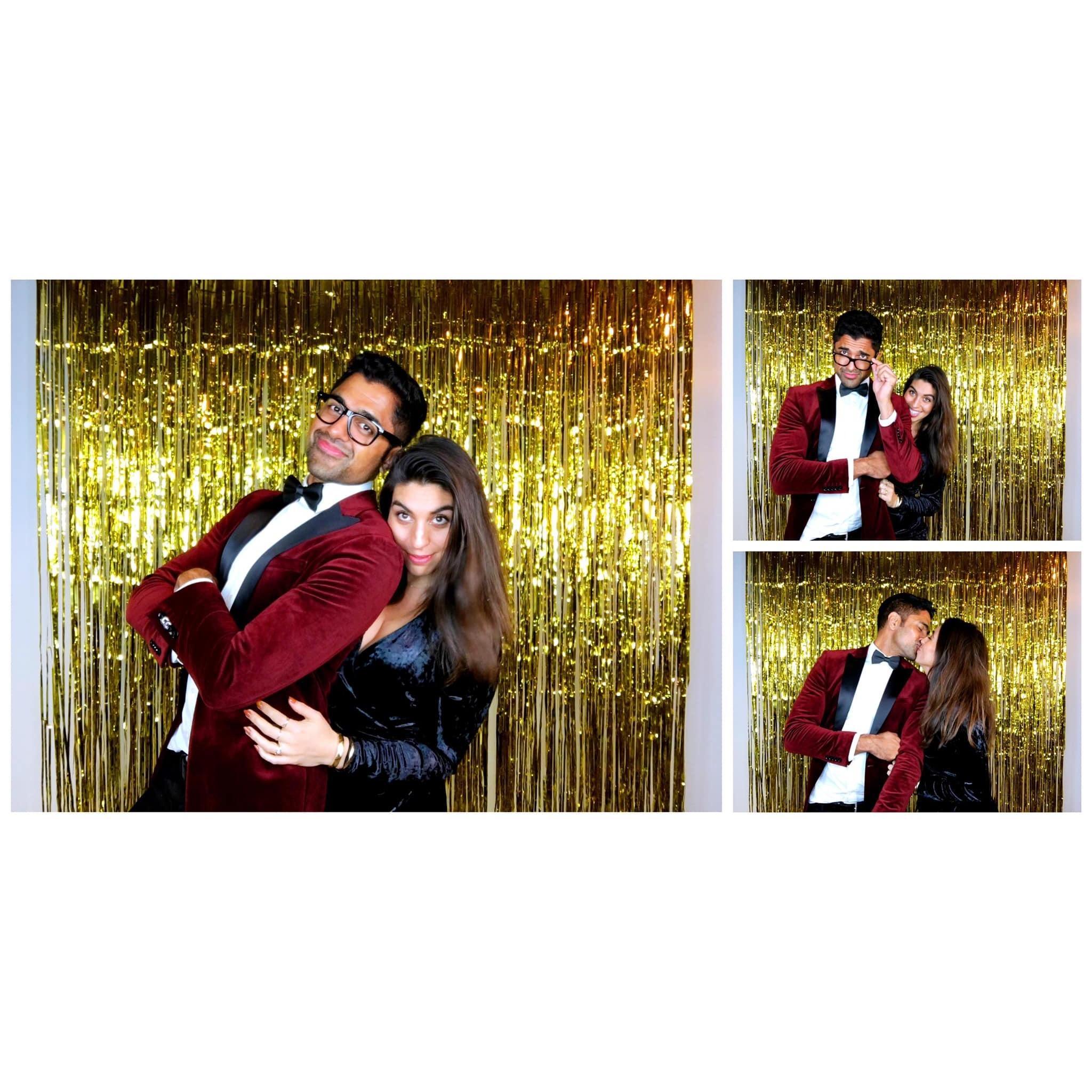 Joby Secret Santa photo booth @ the Herrera's home