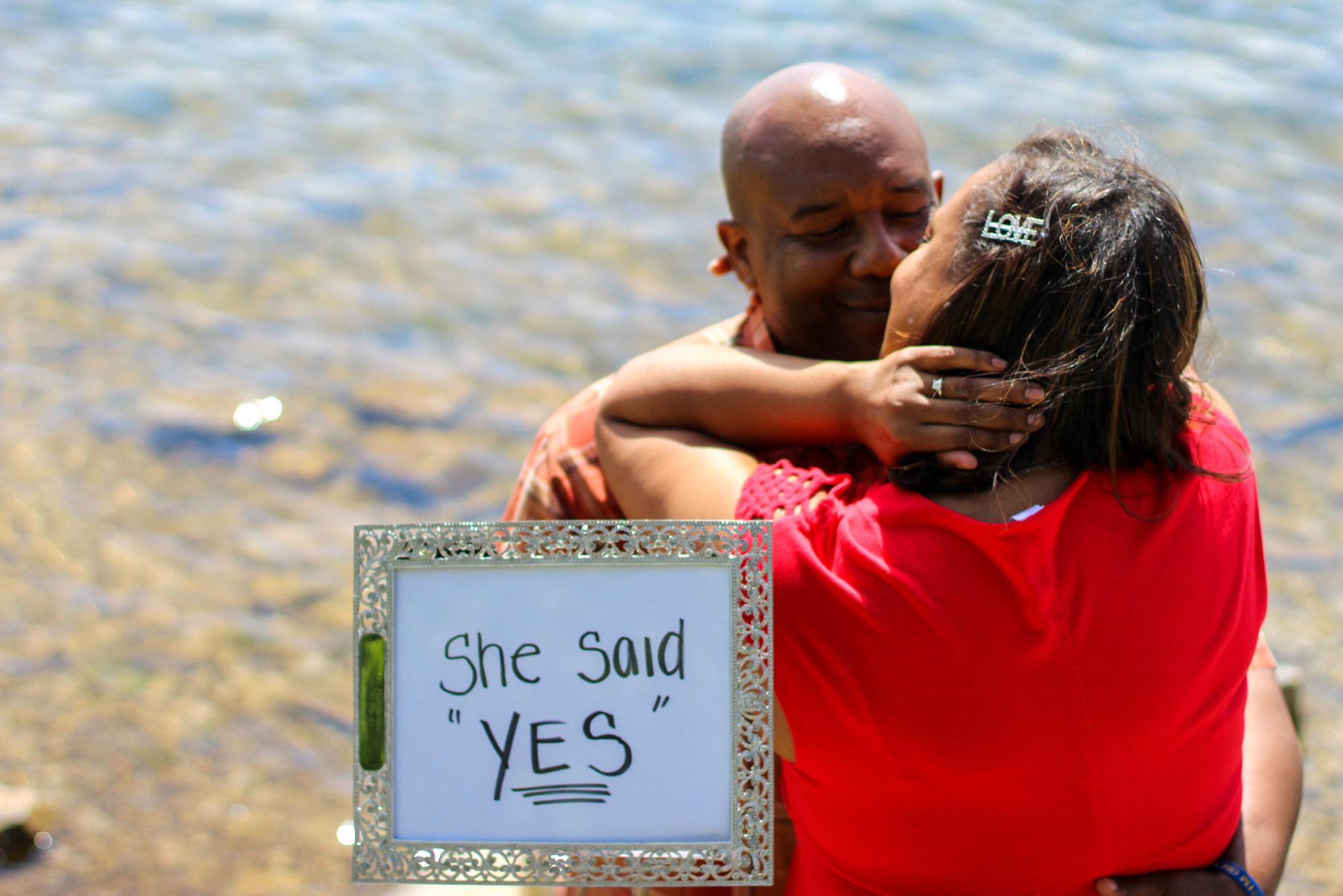 He asked...