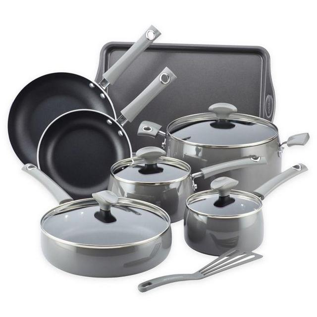 Rachael Ray™ Cityscapes Porcelain Enamel 12-Piece Cookware...