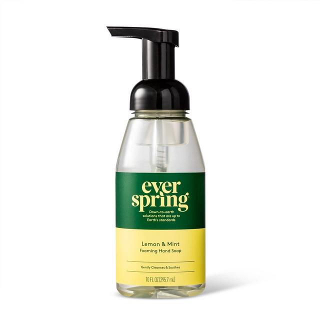 Lemon & Mint Foaming Hand Soap - 10 fl oz - Everspring™