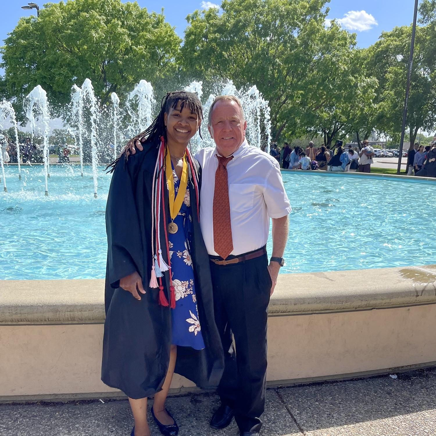 Sharing the joy of Sarah’s graduation made the milestone more meaningful. As an Emeritus Professor of Music and orchestral musician, Gary inspired Sarah to deepen and refine her musicianship.