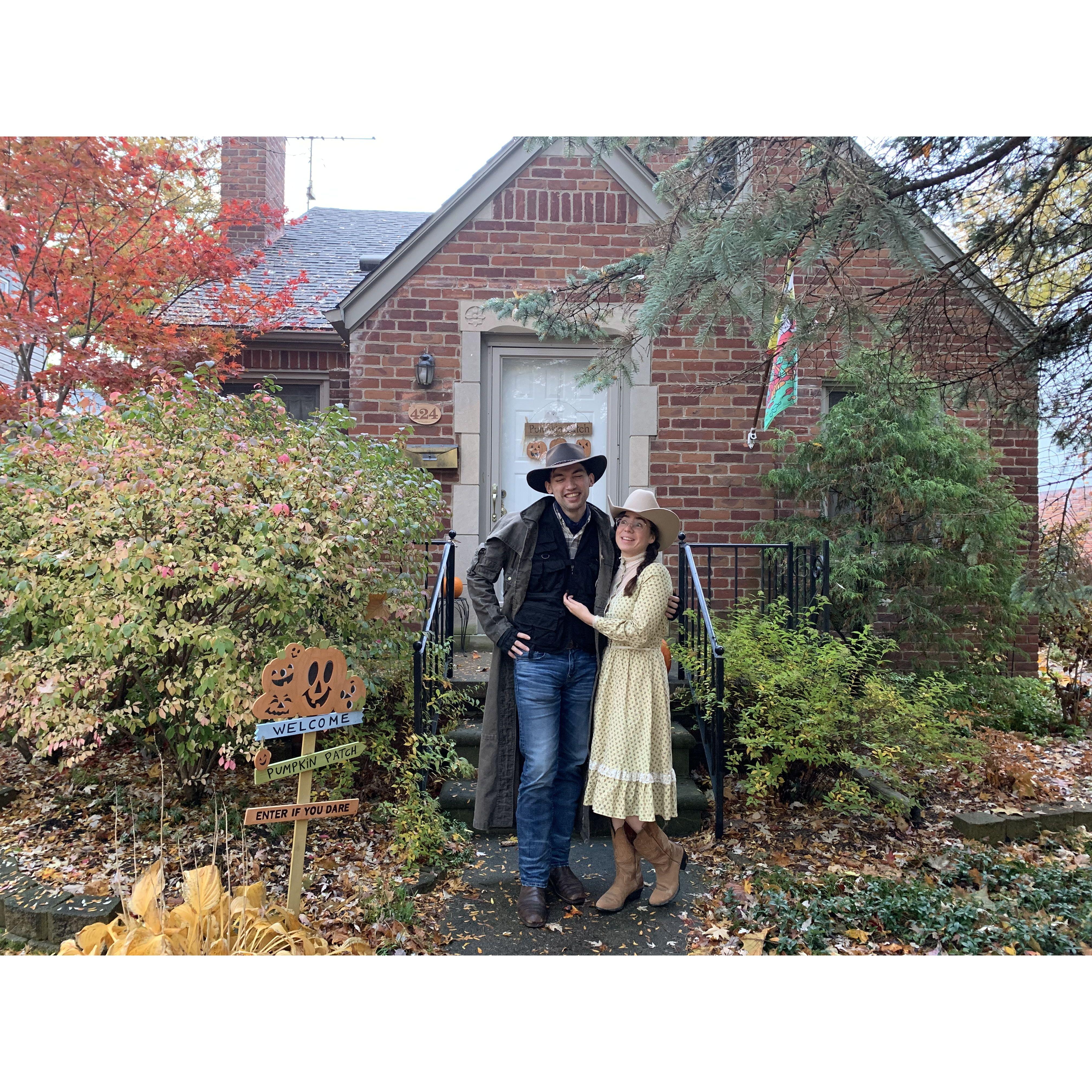 Our first Halloween together