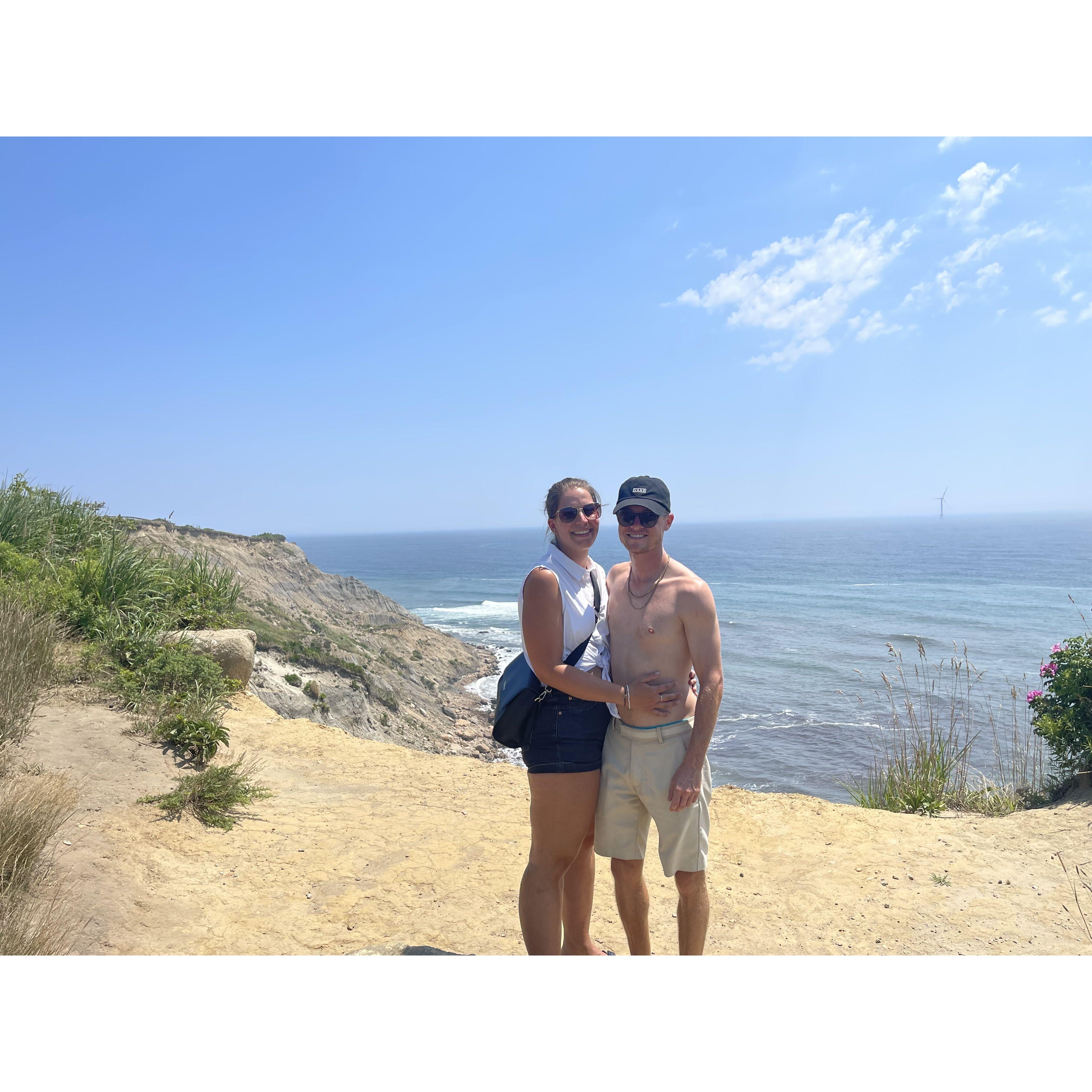 Our love grew stronger on Block Island.