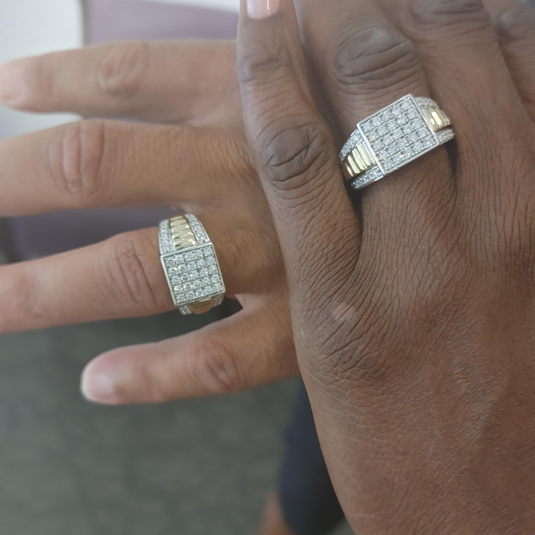 Our engagement rings