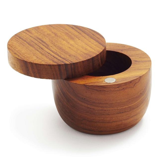 Teak Salt Keeper
