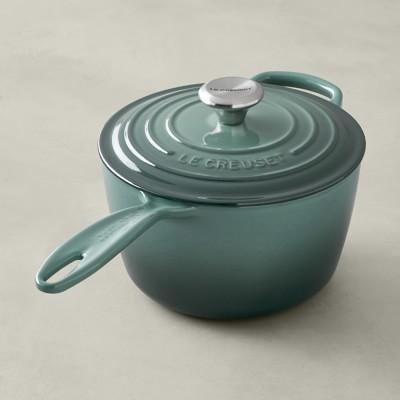 Le Creuset Signature Cast-Iron Saucepan, 2 1/4-Qt., Ocean