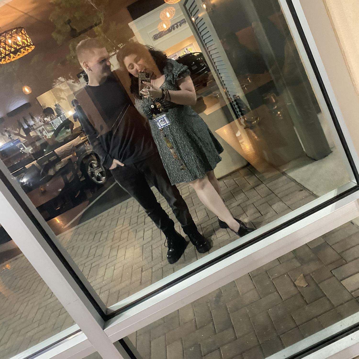 Clayman and Alanna’s first picture together.