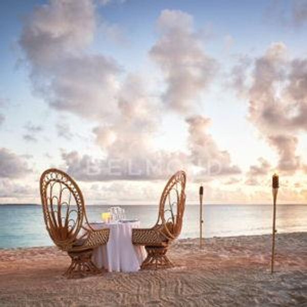 Candle Lit Dinner For Two on Our honeymoon