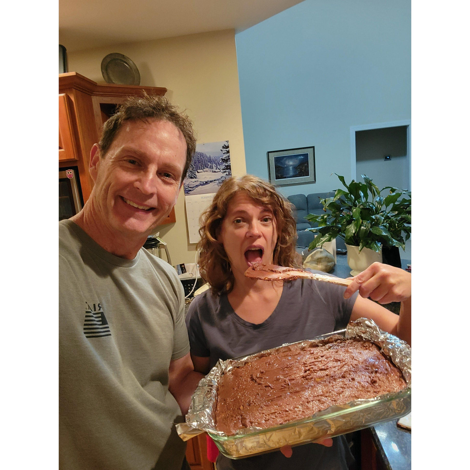 December 13, 2024. We made Jim's dad's fudge and his mom's sugar cookies to celebrate Christmas.