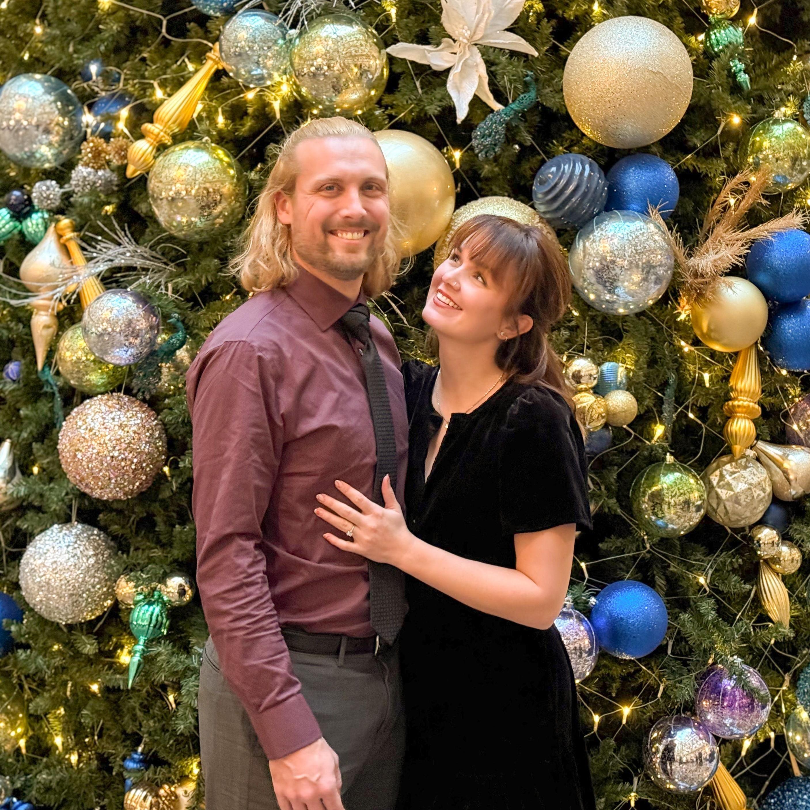 Christmas tea at the Waldorf Astoria