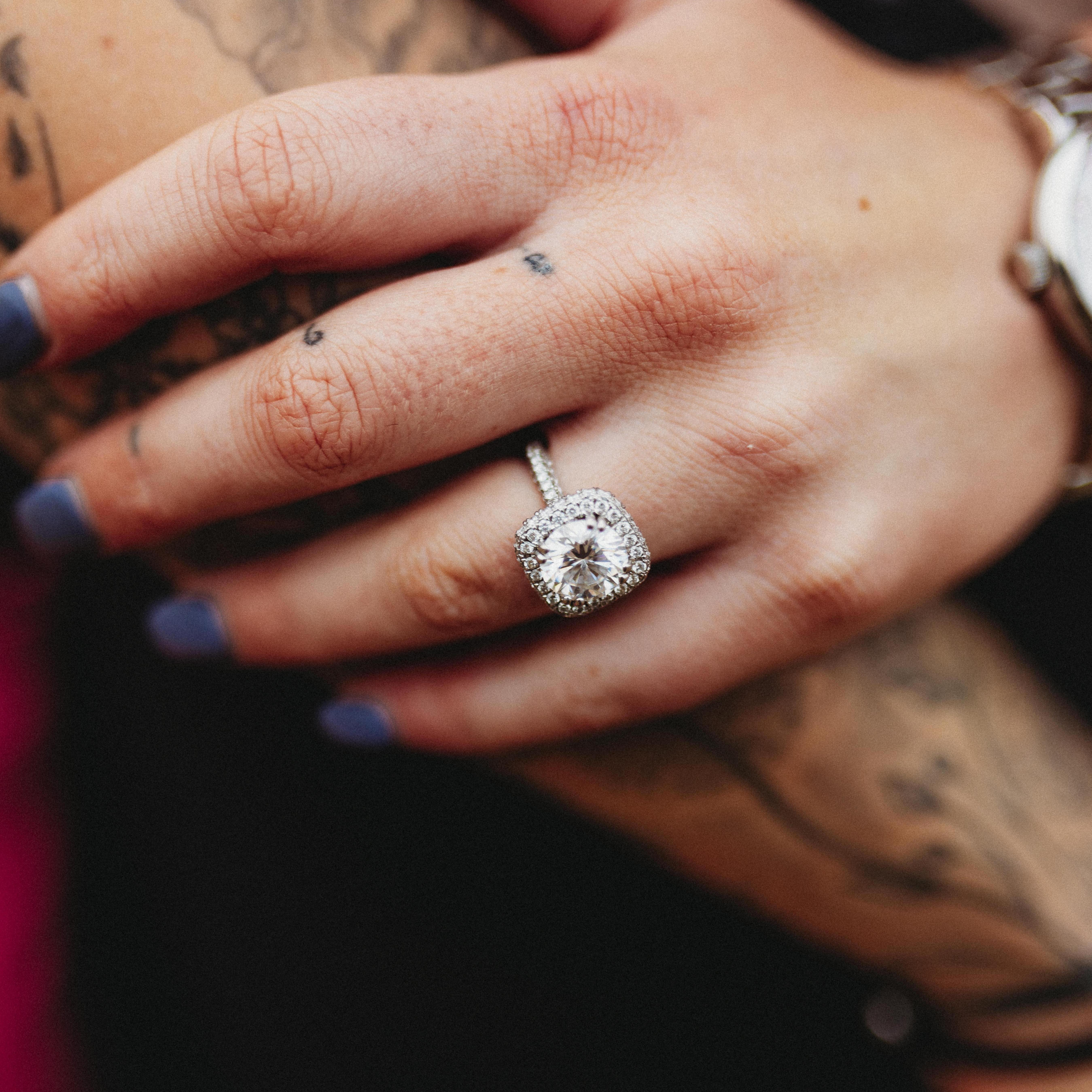 A mass amount of ring bragging.