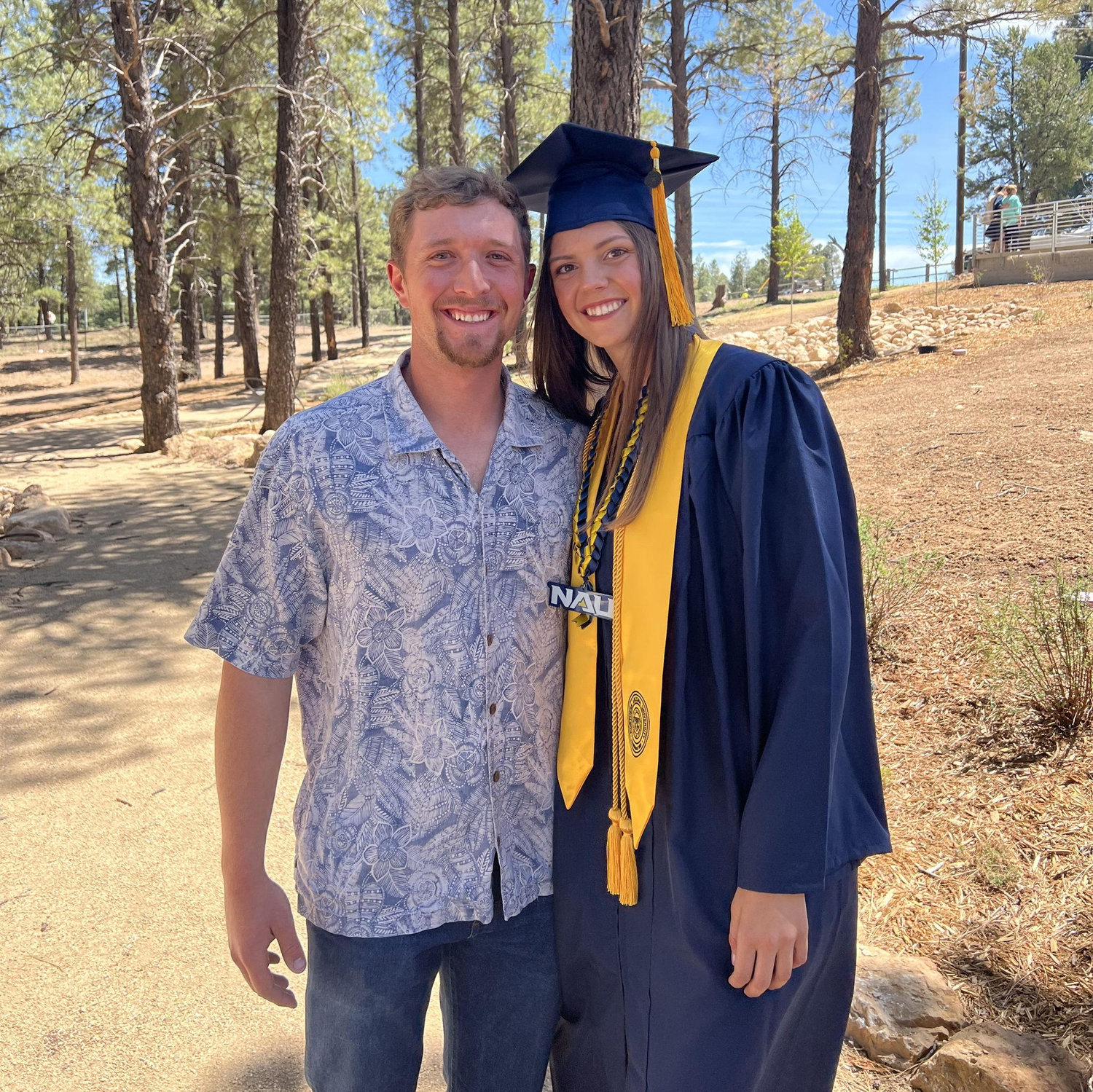 Cass graduates from NAU with a BS in Exercise Science.