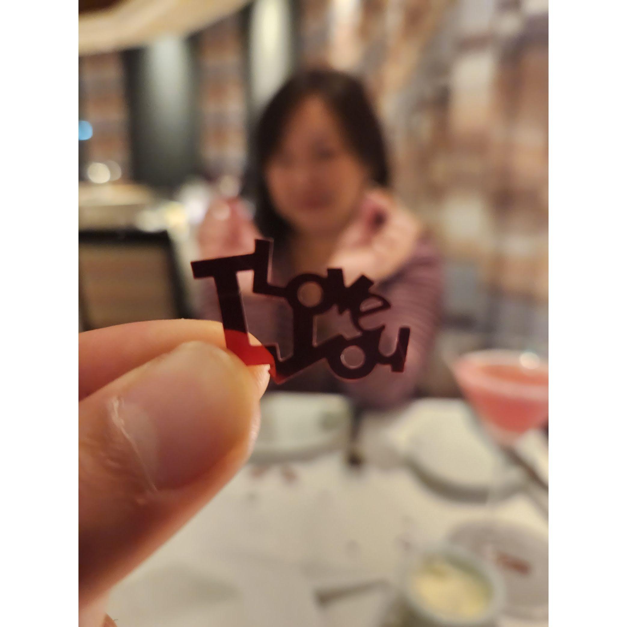 "I Love You"
