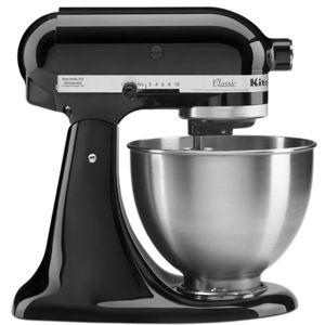 Classic™ Series 4.5 Quart Tilt-Head Stand Mixer Black K45SSOB | KitchenAid