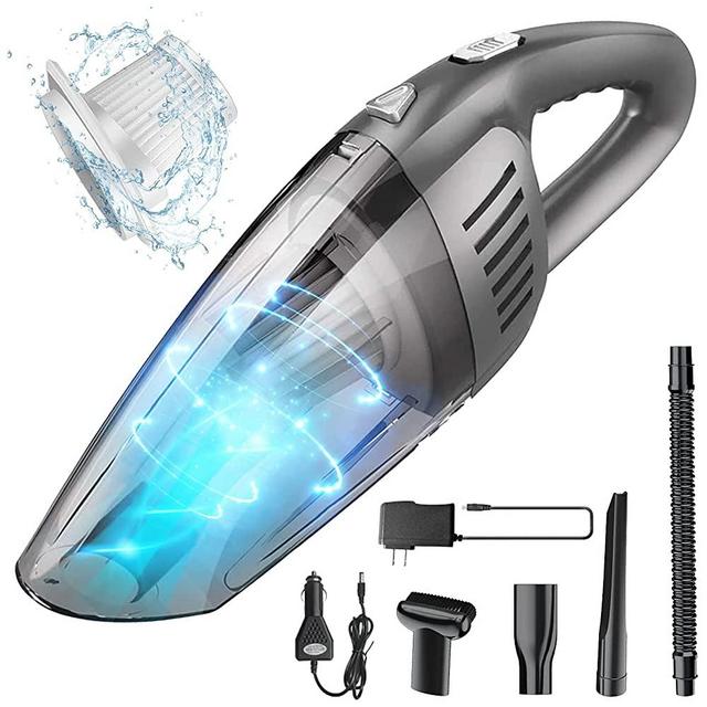 Portable Cordless Handheld Vacuum Cleaner, 8000PA Strong Suction, 120W High Power, Wet & Dry Use, Quick Cleaning for Car, House & Office