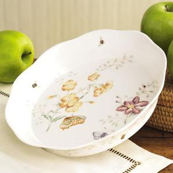 Lenox Butterfly Meadow Pie Dish