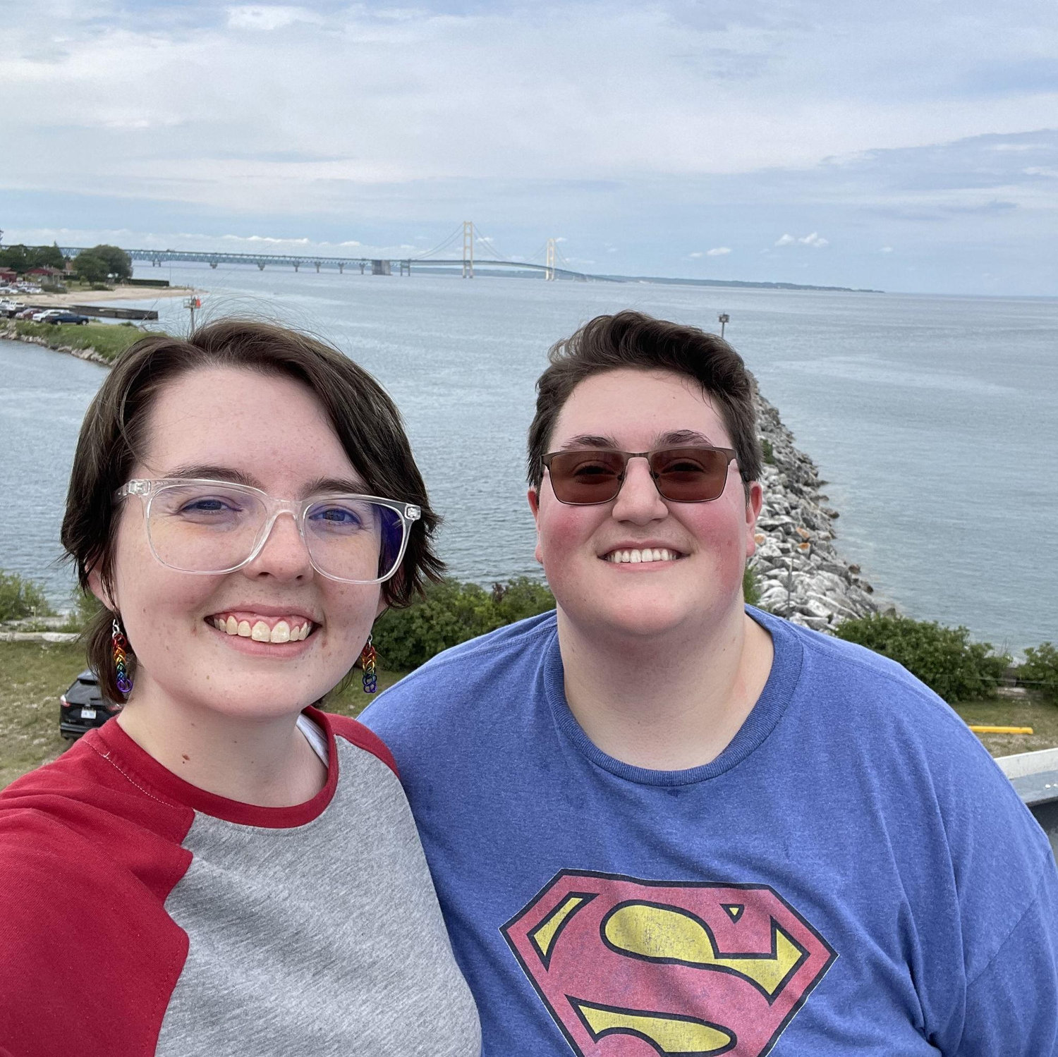 One of our first multi-night trips by ourselves, when we went to Mackinac Island together! July 2024.