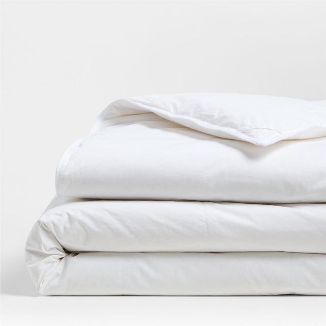 Classic Organic Cotton Lightweight Down King Duvet Insert
