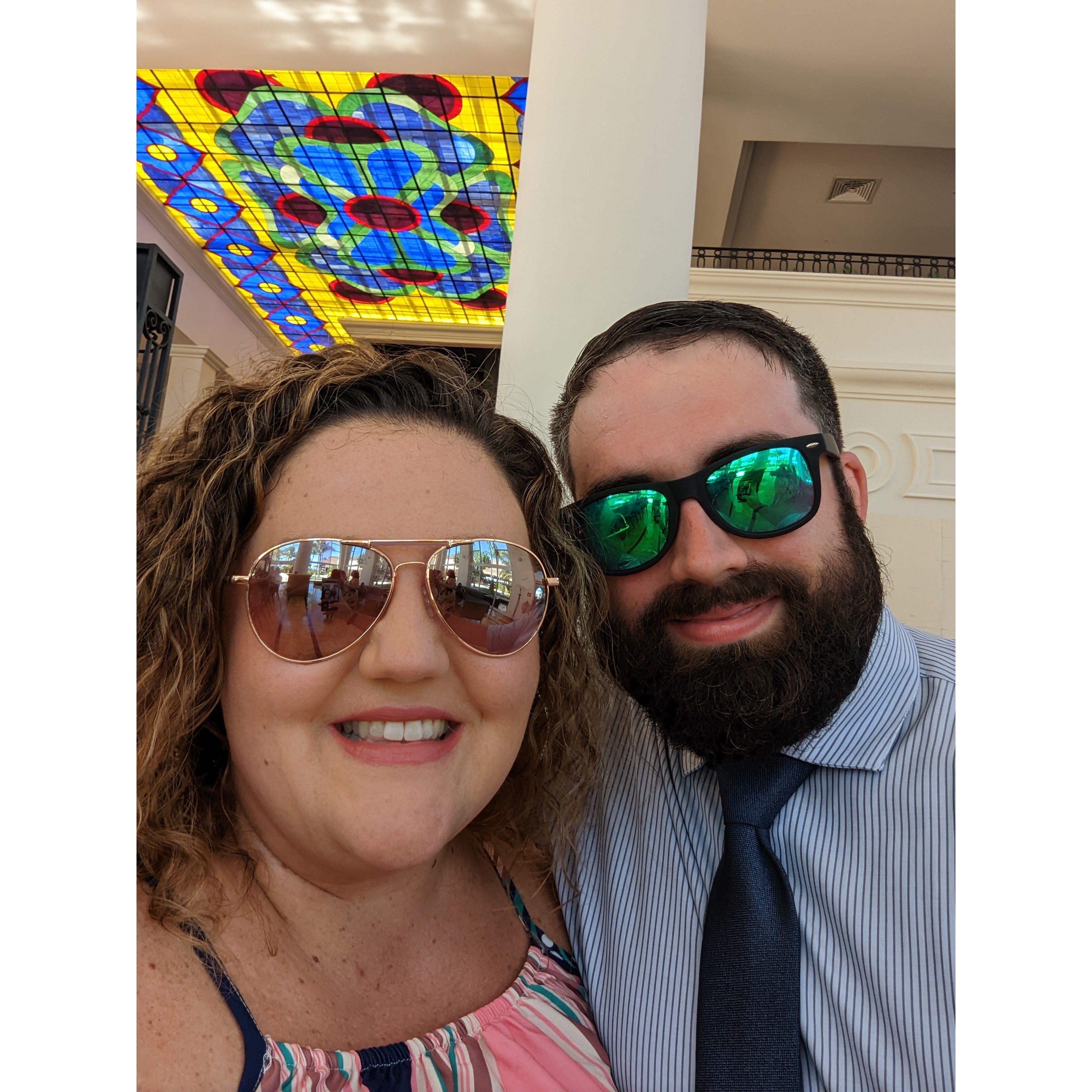 Right before Erin's brother's wedding