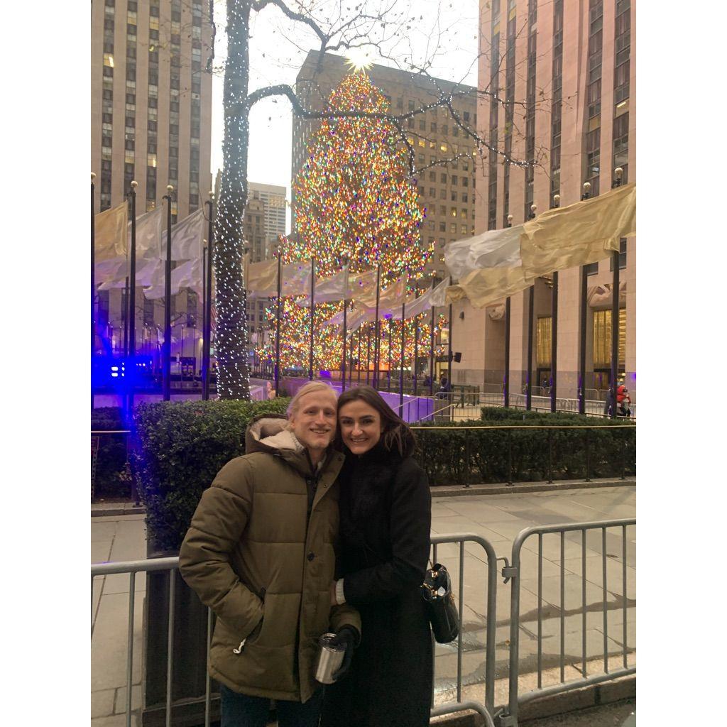 Christmas time in NYC