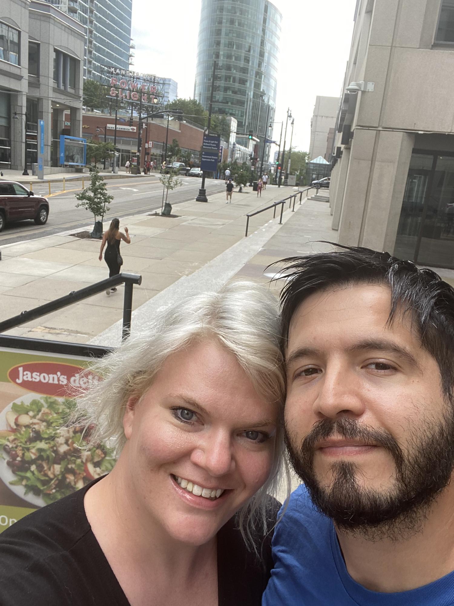 In downtown Kansas City!!!