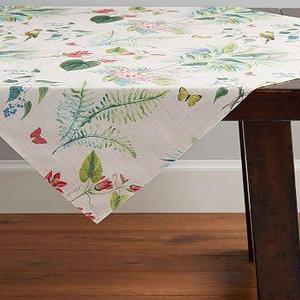 LIA PALM TABLE THROW - PINK