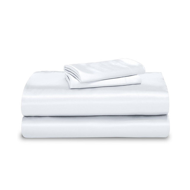 Bare Home Satin Sheet Set