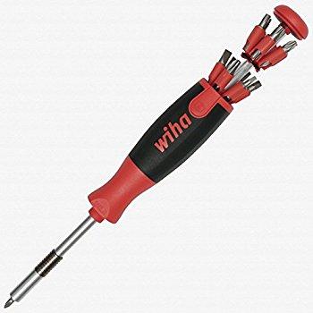Wiha 77791 Ultra Driver 26inOne Technicians - Phillips, Slotted, PoziDriv, Square, Torx