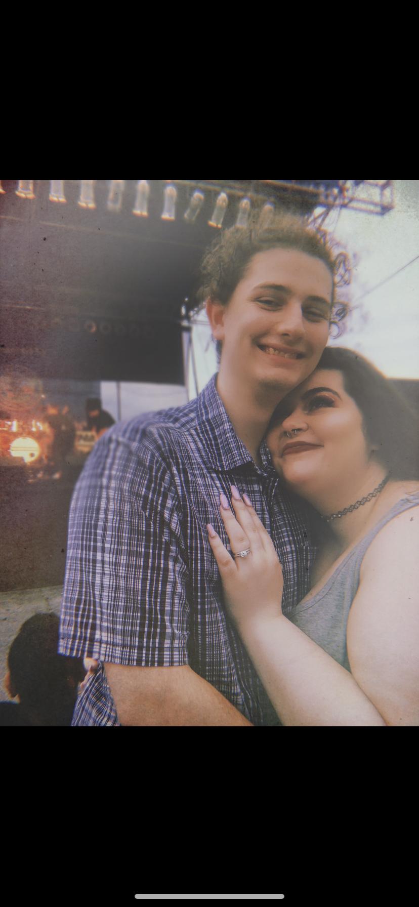 We got engaged!!!