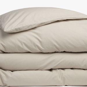Brushed Cotton Duvet Cover (Bone) - King