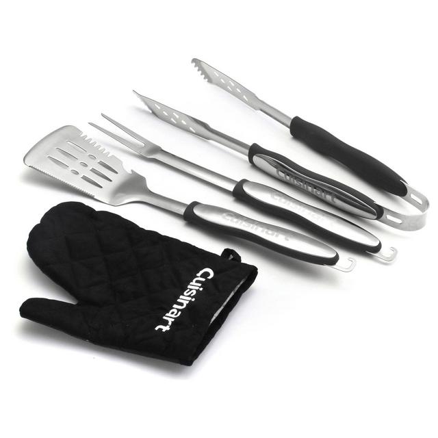 Cuisinart 3-Piece Tool Set with Bonus Glove in Black